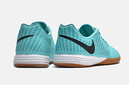 Tênis Futsal Nike Lunar Gato IC - Azul e Preta - imagem 7