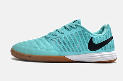 Tênis Futsal Nike Lunar Gato IC - Azul e Preta - imagem 4