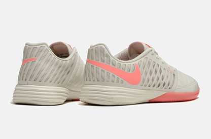Tênis Futsal Nike Lunar Gato IC - Branca e Rosa - imagem 7