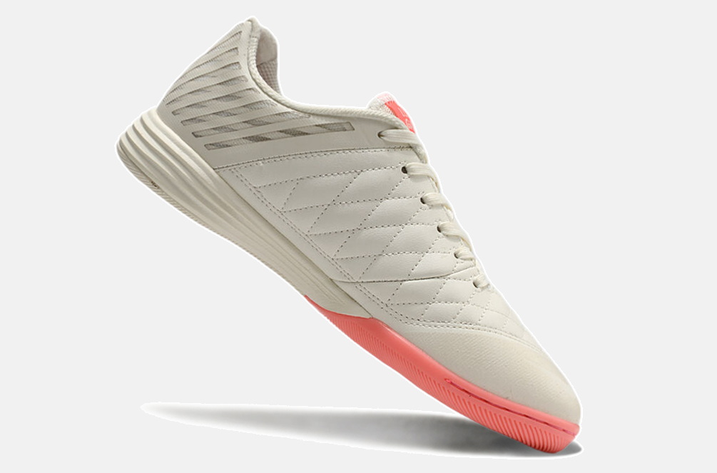 Tênis Futsal Nike Lunar Gato IC - Branca e Rosa - imagem 6