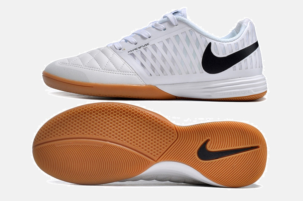Tênis Futsal Nike Lunar Gato IC - Branca - vista traseira