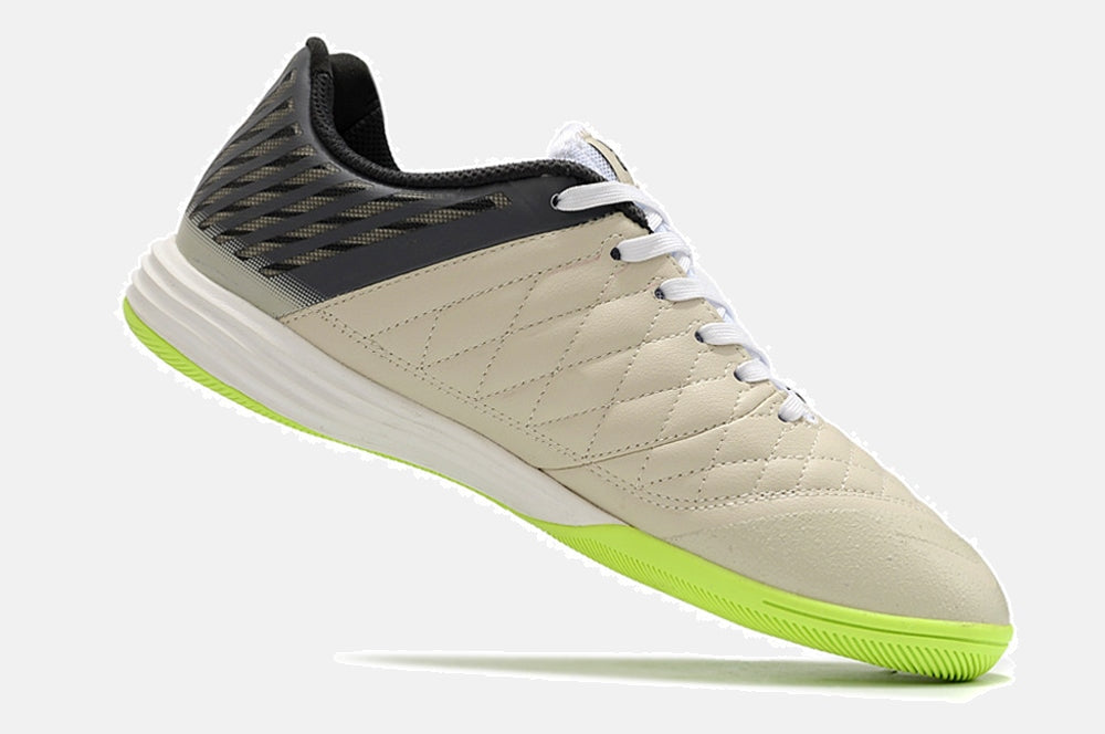 Tênis Futsal Nike Lunar Gato IC - Cinza e Verde - imagem 6
