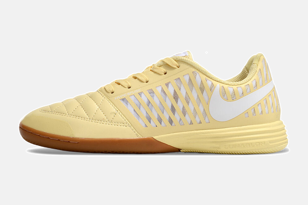 Tênis Futsal Nike Lunar Gato IC - Creme - imagem 4
