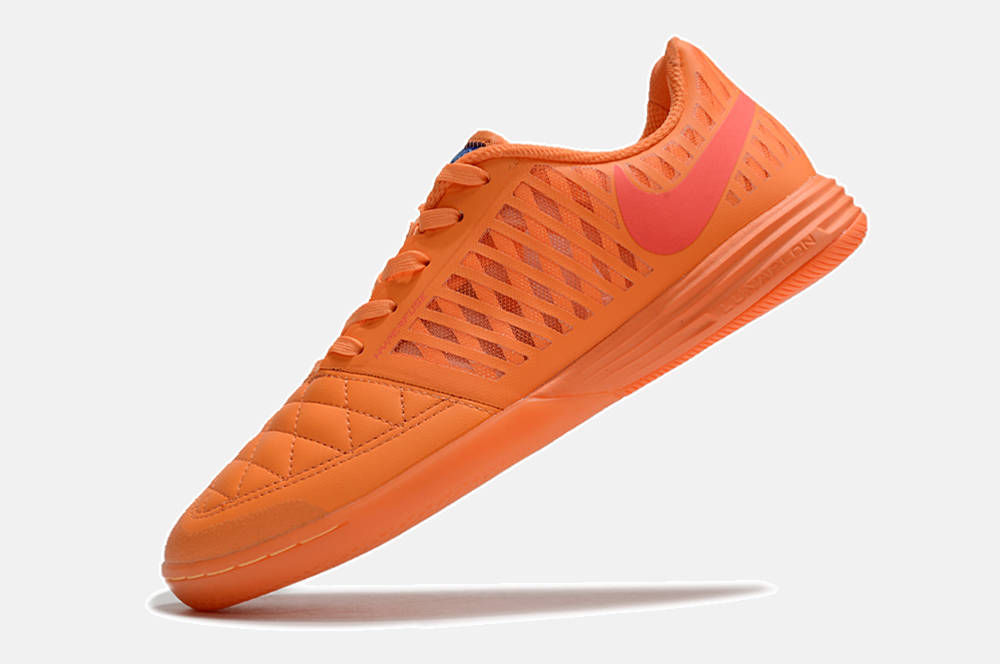 Tênis Futsal Nike Lunar Gato IC - Laranja - imagem 5