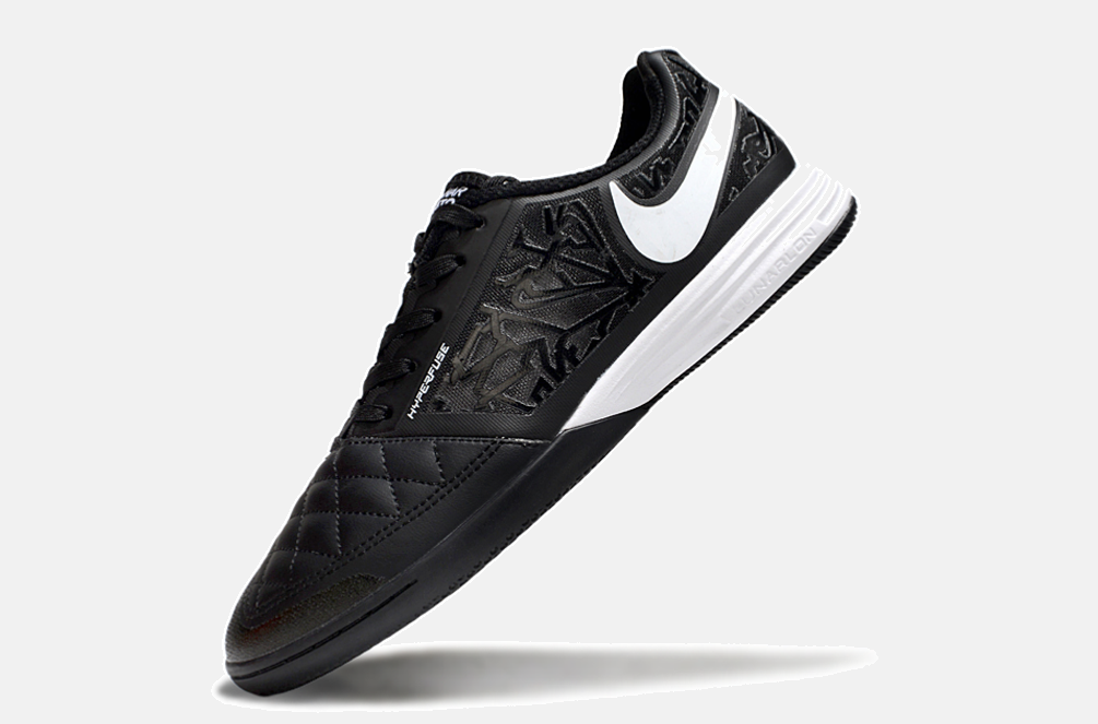 Tênis Futsal Nike Lunar Gato IC - Preta e Branca - foto 6