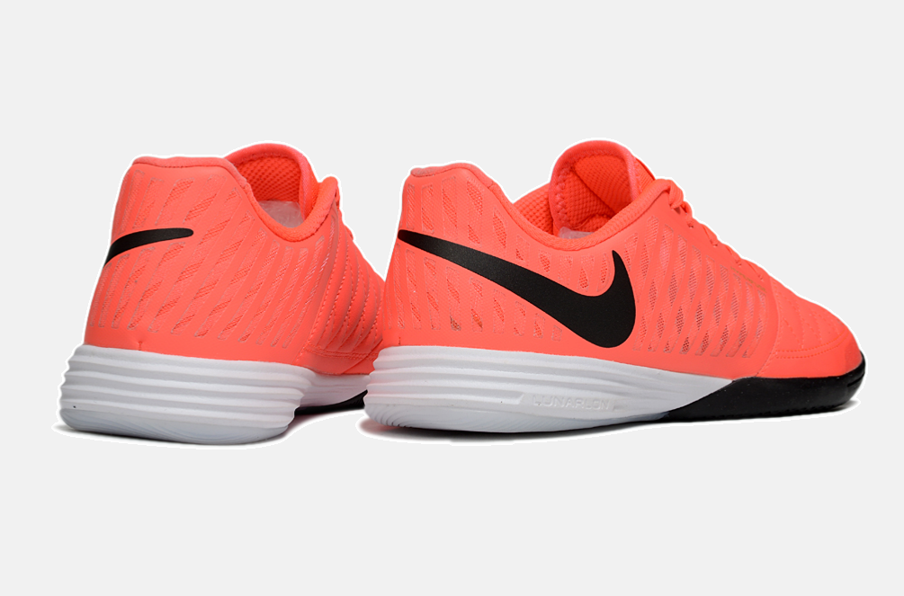 Tênis Futsal Nike Lunar Gato IC - Rosa e Preta - imagem 7