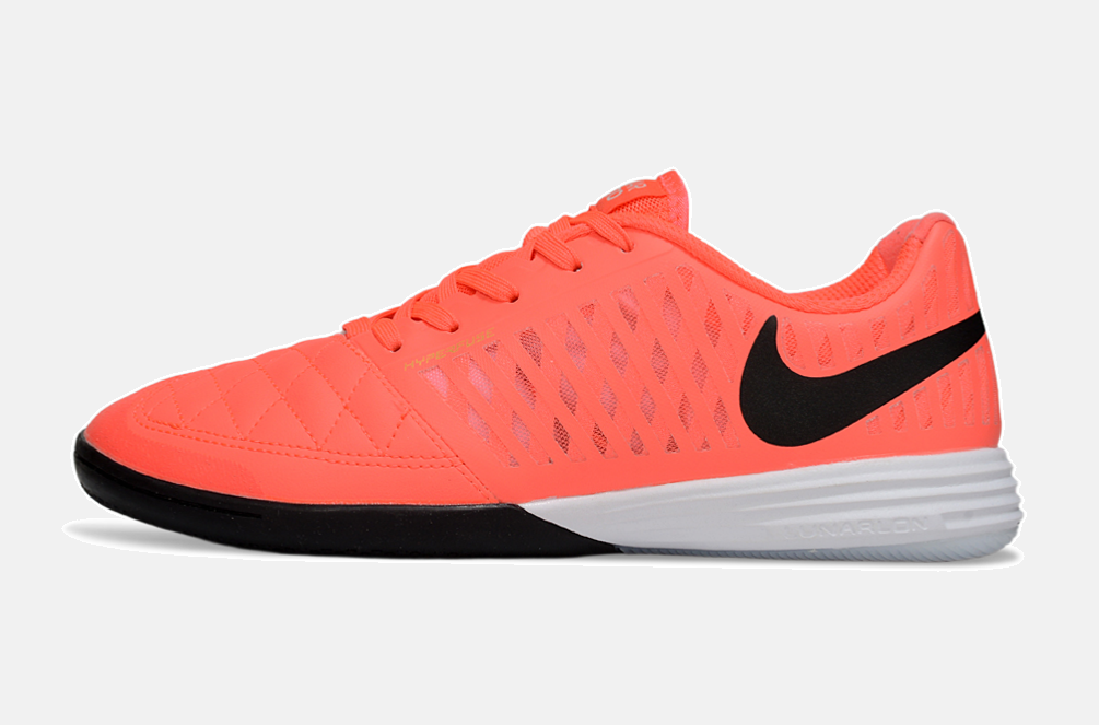 Tênis Futsal Nike Lunar Gato IC - Rosa e Preta - imagem 4