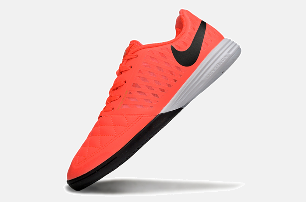 Tênis Futsal Nike Lunar Gato IC - Rosa e Preta - imagem 5
