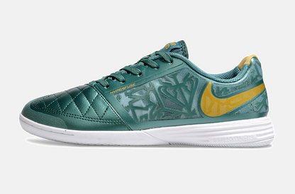 Tênis Futsal Nike Lunar Gato IC - Turquesa e Dourada - imagem 4