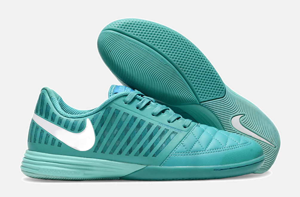 Tênis Futsal Nike Lunar Gato IC - Turquesa - imagem 8