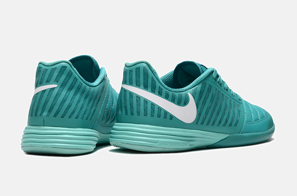 Tênis Futsal Nike Lunar Gato IC - Turquesa - imagem 7