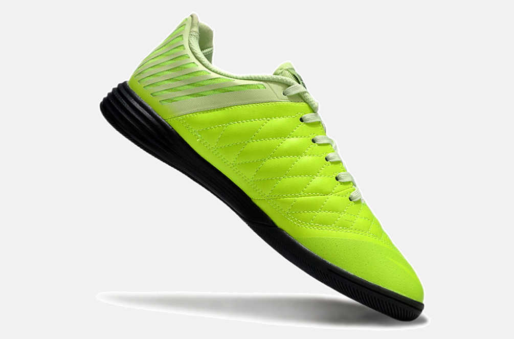 Tênis Futsal Nike Lunar Gato IC - Verde e Preta - imagem 6