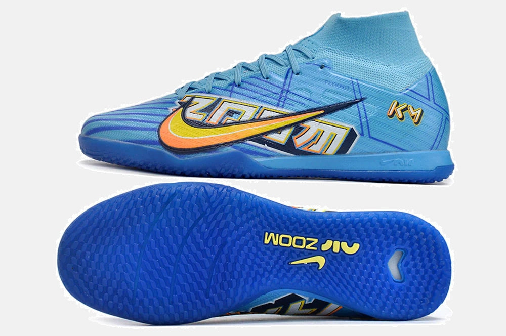 Tênis Futsal Nike Mercurial Air Zoom Superfly 9 MBAPPE IC - detalhe