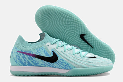 Tênis Futsal Nike Phantom GX II IC - Azul, Roxa e Preta - imagem 8