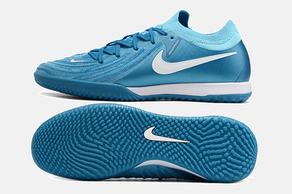 Tênis Futsal Nike Phantom GX II IC - Azul - vista traseira
