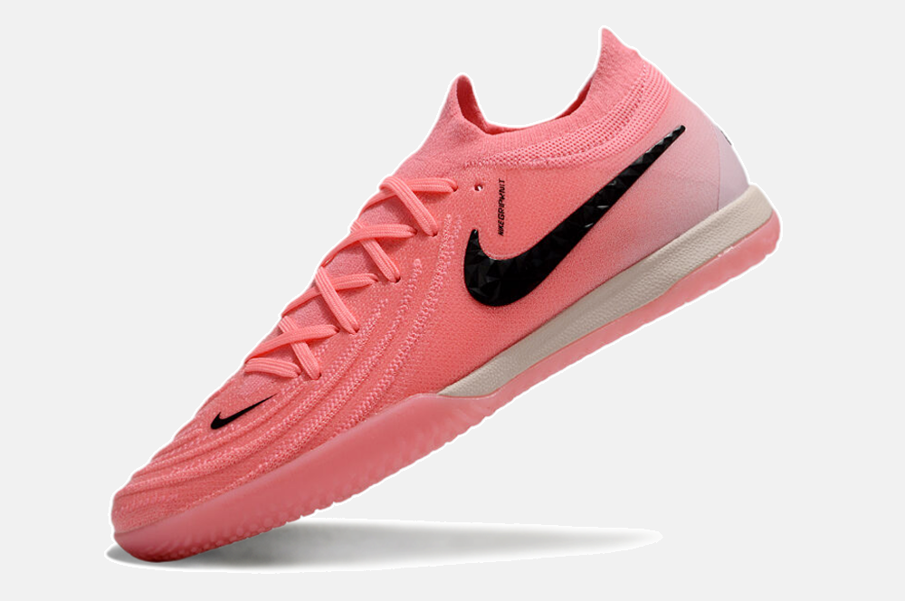 Tênis Futsal Nike Phantom GX II IC - Rosa e Preta - imagem 5