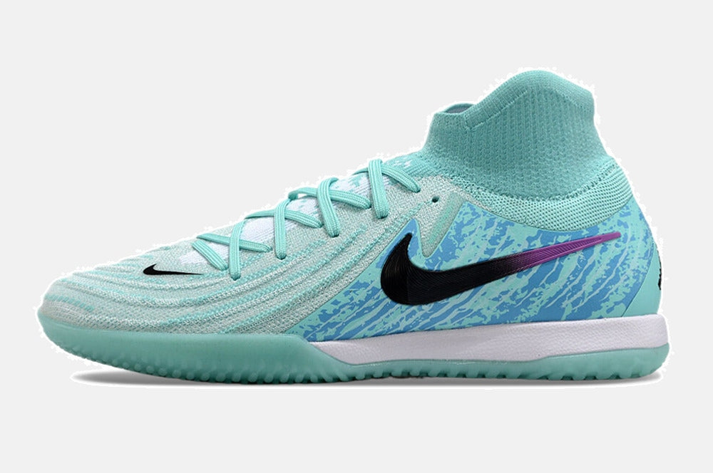 Tênis Futsal Nike Phantom Luna IC - Azul claro - imagem 4