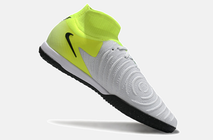 Tênis Futsal Nike Phantom Luna IC - Branca, Verde e Preta - imagem 6