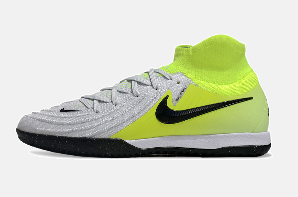 Tênis Futsal Nike Phantom Luna IC - Branca, Verde e Preta - imagem 4
