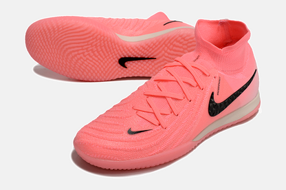 Tênis Futsal Nike Phantom Luna IC - Rosa e Preta - detalhe