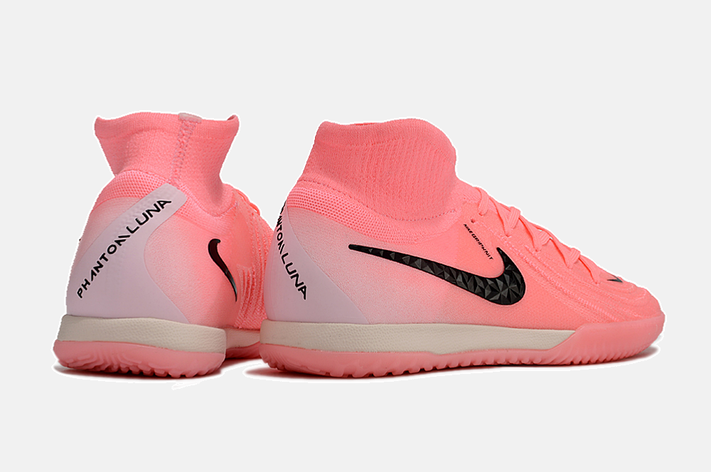 Tênis Futsal Nike Phantom Luna IC - Rosa e Preta - imagem 7