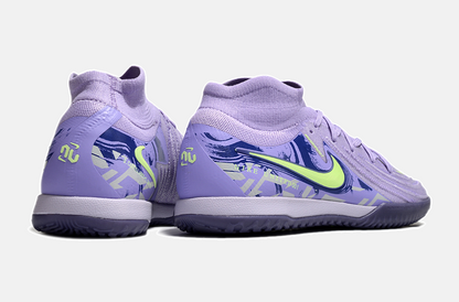 Tênis Futsal Nike Phantom Luna IC - Roxa e Verde - imagem 7