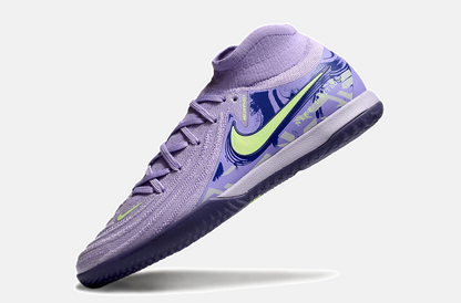 Tênis Futsal Nike Phantom Luna IC - Roxa e Verde - imagem 5