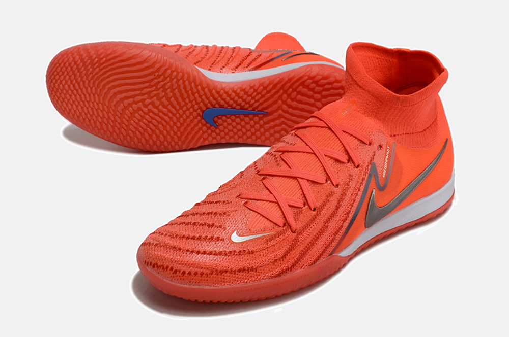 Tênis Futsal Nike Phantom Luna IC - Vermelha - detalhe