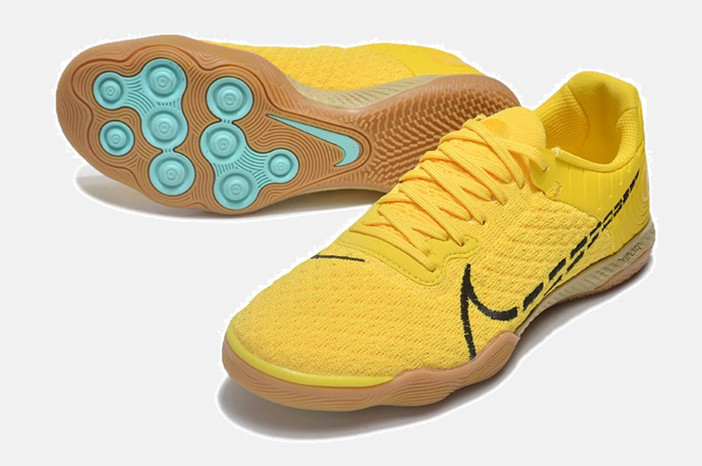 Tênis Futsal Nike React Gato IC - Amarela - detalhe