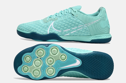 Tênis Futsal Nike React Gato IC - Azul - vista traseira