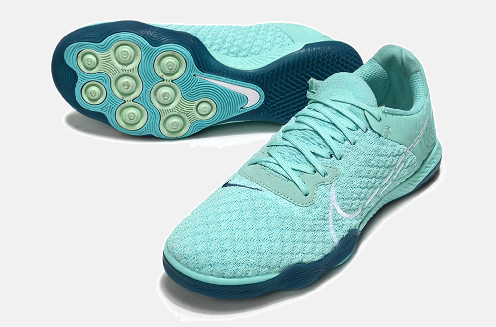 Tênis Futsal Nike React Gato IC - Azul - detalhe