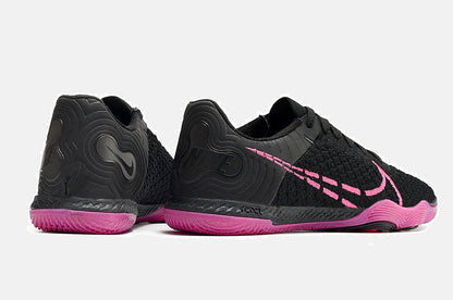 Tênis Futsal Nike React Gato IC - Preta e Rosa - imagem 7