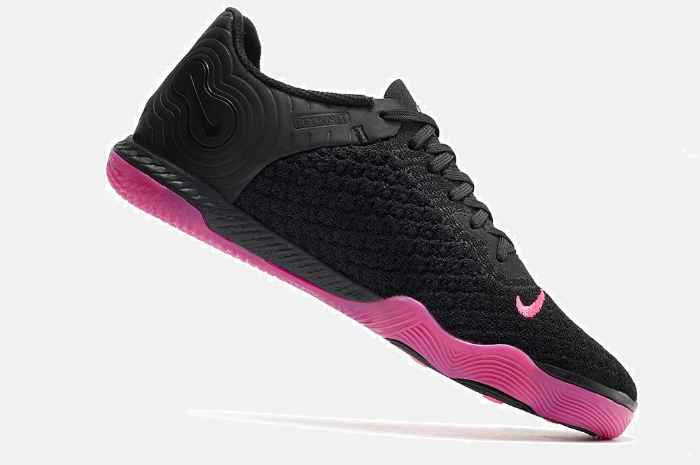 Tênis Futsal Nike React Gato IC - Preta e Rosa - imagem 6