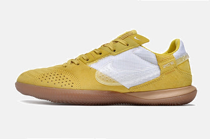 Tênis Futsal Nike Street Gato IC - Amarela e Branca - imagem 4