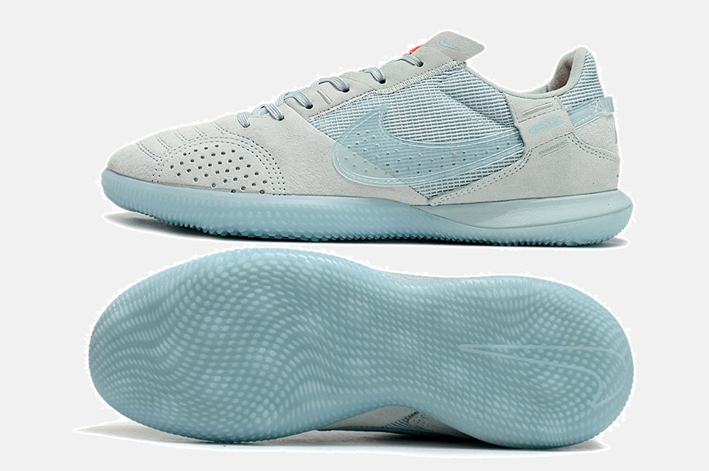 Tênis Futsal Nike Street Gato IC - Azul - vista traseira