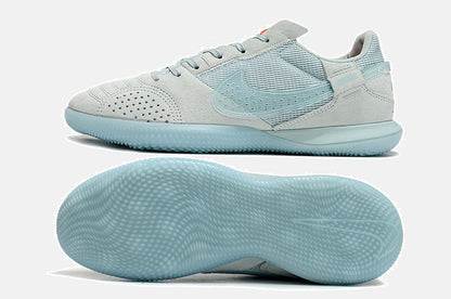 Tênis Futsal Nike Street Gato IC - Azul - vista traseira
