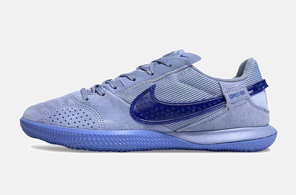 Tênis Futsal Nike Street Gato IC - Azul e Azul Escura - imagem 4