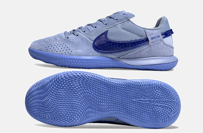 Tênis Futsal Nike Street Gato IC - Azul e Azul Escura - vista traseira