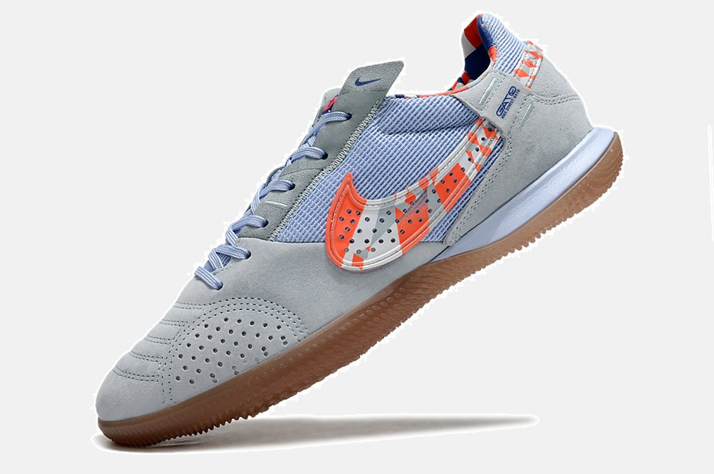 Tênis Futsal Nike Street Gato IC - Azul - imagem 5
