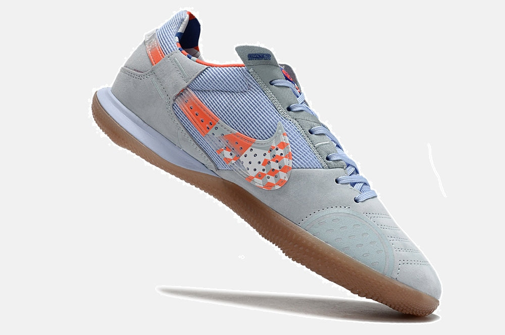 Tênis Futsal Nike Street Gato IC - Azul - imagem 6