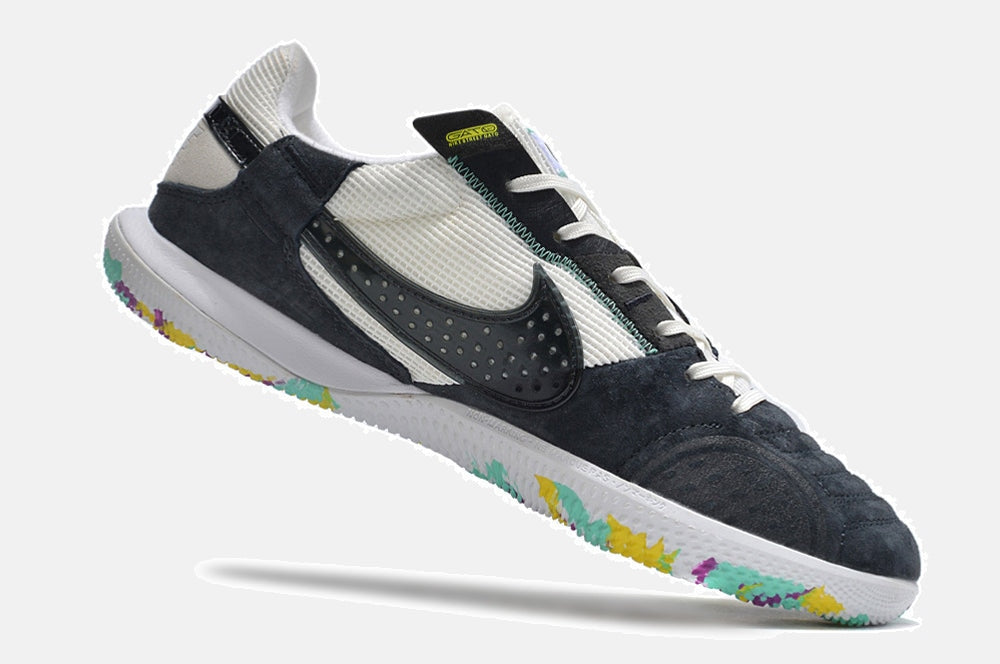 Tênis Futsal Nike Street Gato IC - Branca e Preta - imagem 6