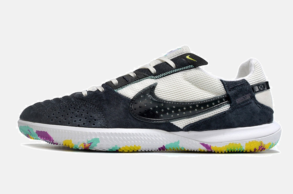 Tênis Futsal Nike Street Gato IC - Branca e Preta - imagem 4