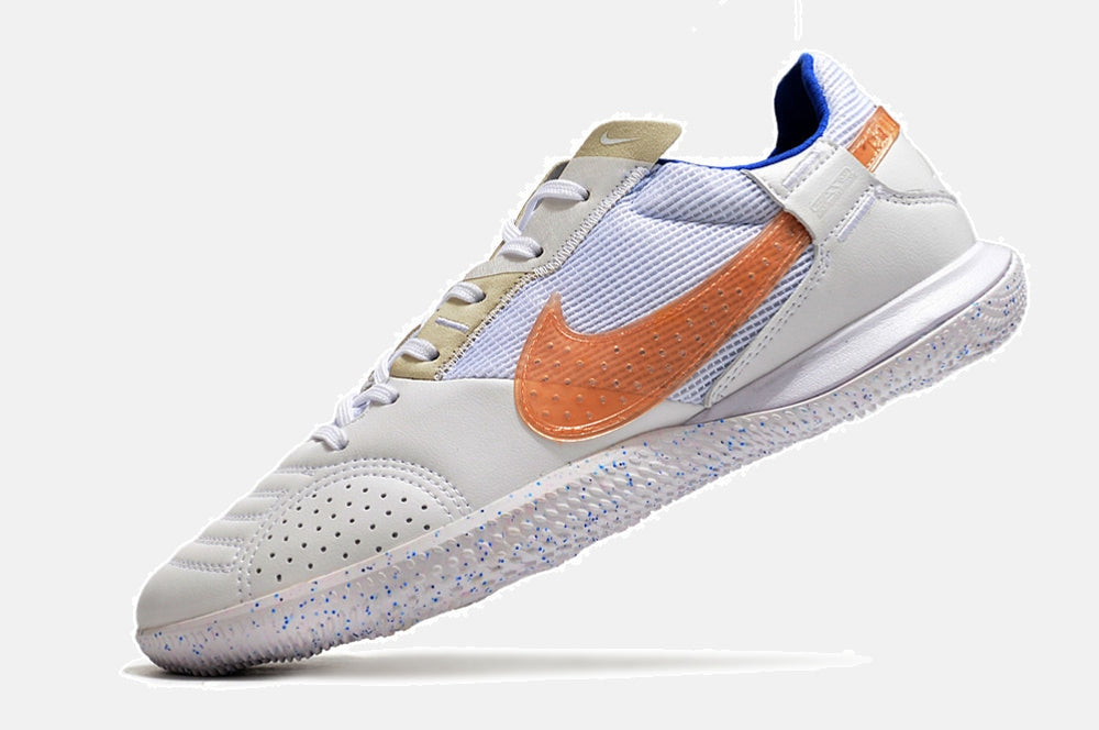 Tênis Futsal Nike Street Gato IC - Branca e Rosa - imagem 5
