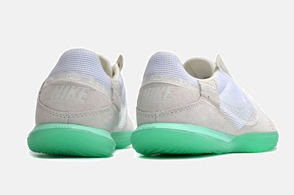 Tênis Futsal Nike Street Gato IC - Branca e Verde - imagem 7