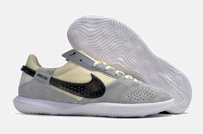 Tênis Futsal Nike Street Gato IC - Cinza, Bege e Preta - imagem 8