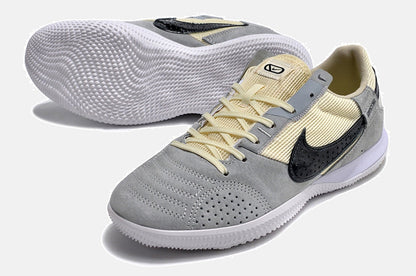 Tênis Futsal Nike Street Gato IC - Cinza, Bege e Preta - imagem 4