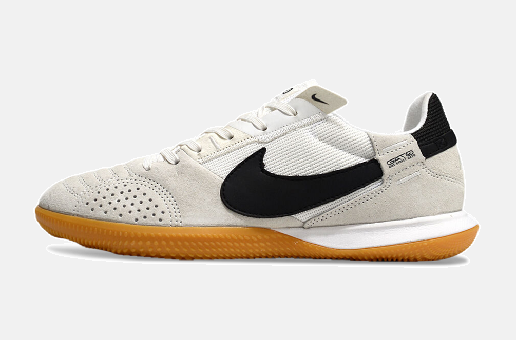 Tênis Futsal Nike Street Gato IC - Cinza, Branca e Preta - imagem 4