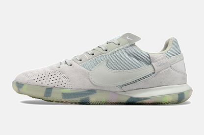 Tênis Futsal Nike Street Gato IC - Cinza e Verde - imagem 4