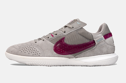 Tênis Futsal Nike Street Gato IC - Cinza e Vinho - imagem 4