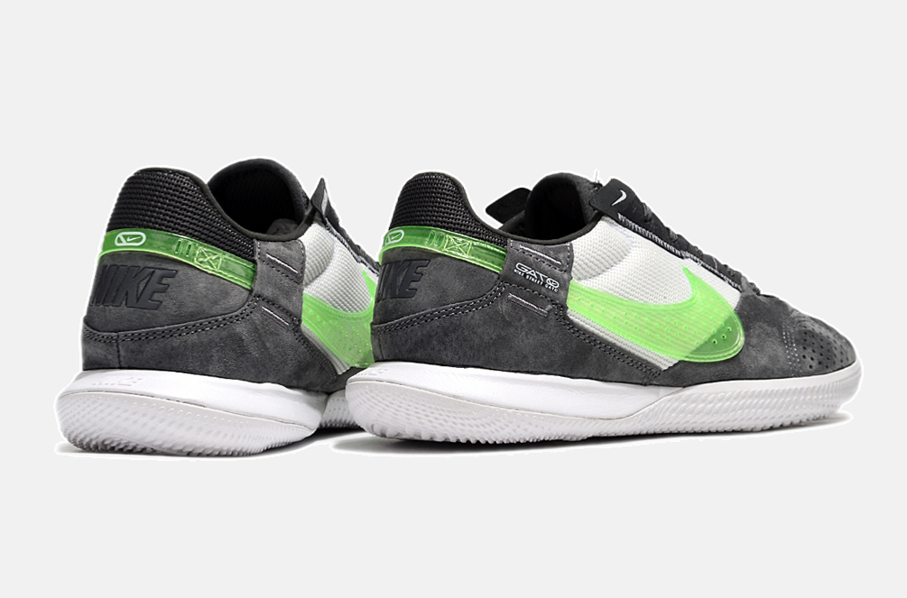 Tênis Futsal Nike Street Gato IC - Preta, Branca e Verde - imagem 7